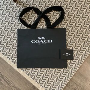 Coach black bag